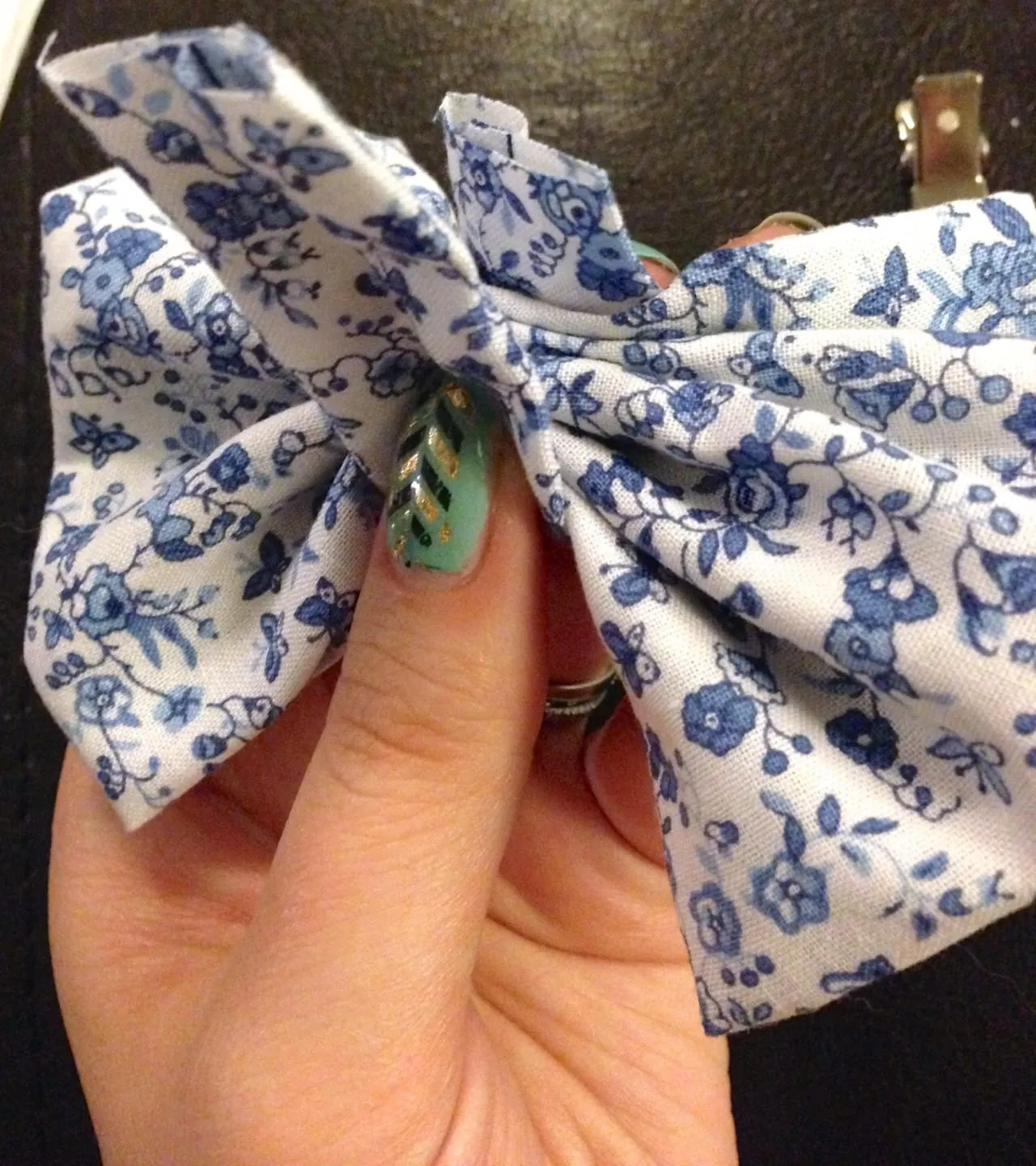 How To Sew A Hair Bow Tutorial by