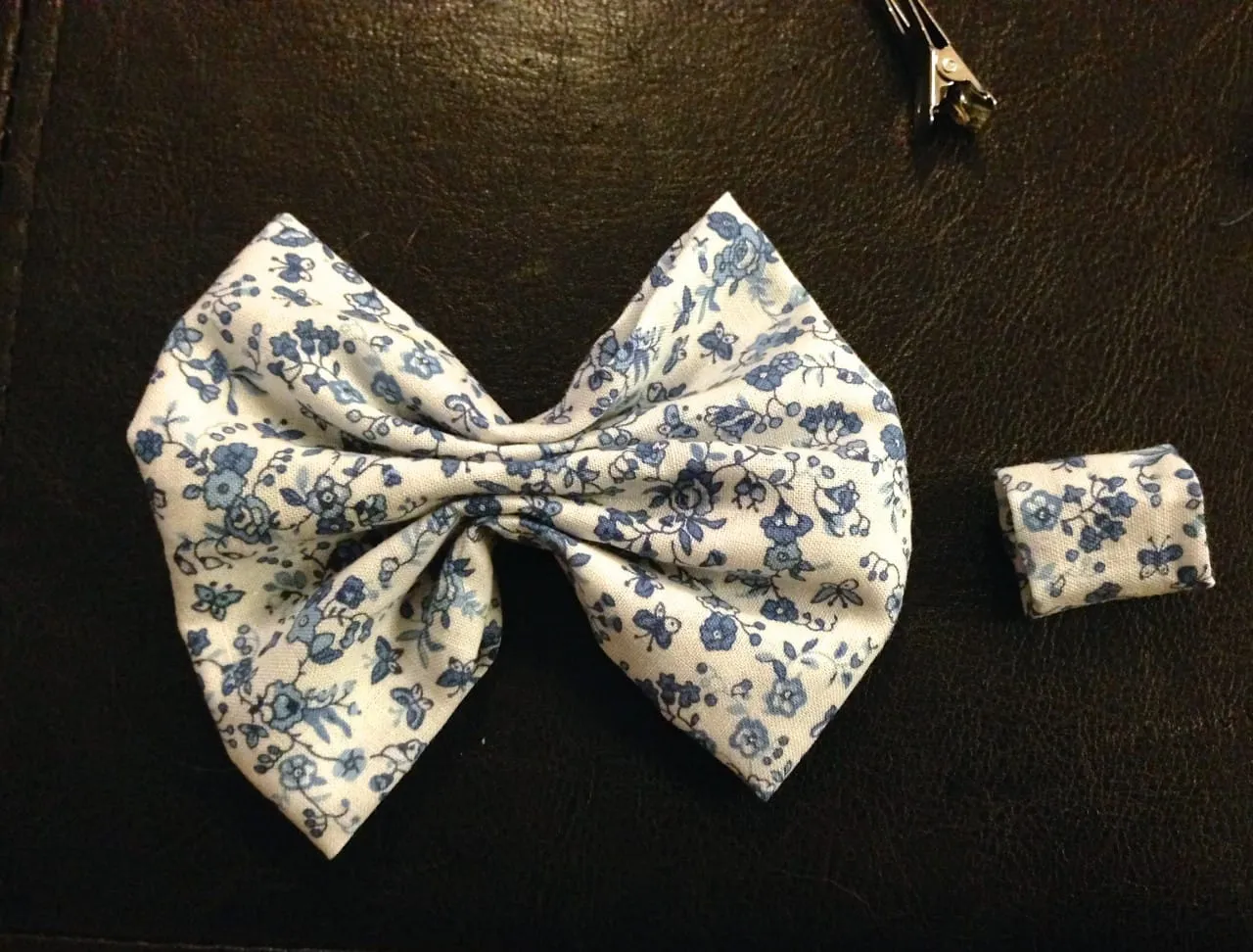 How To Sew A Hair Bow Tutorial by