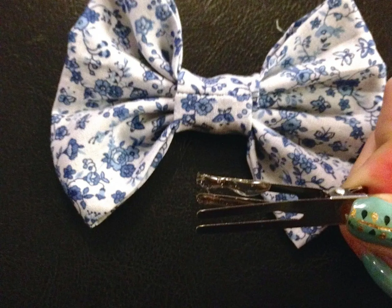 How To Sew A Hair Bow Tutorial by