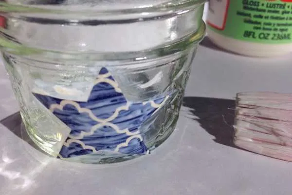 4th of July Mason Jar Candles DIY