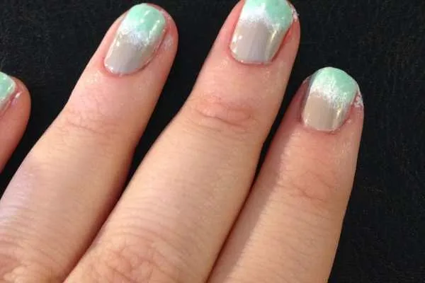 Seaside Nail Art Design by