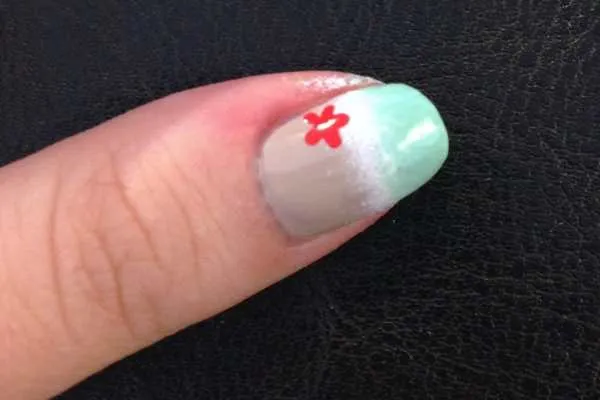 Seaside Nail Art Design by