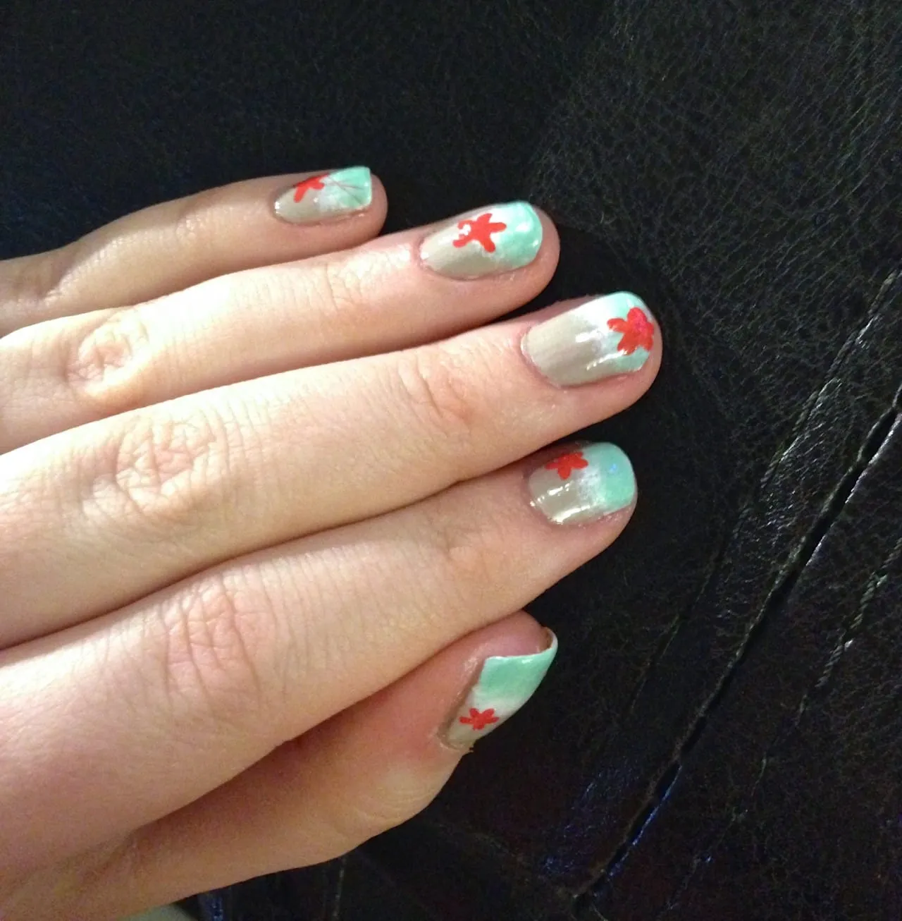 Seaside Nail Art Design by