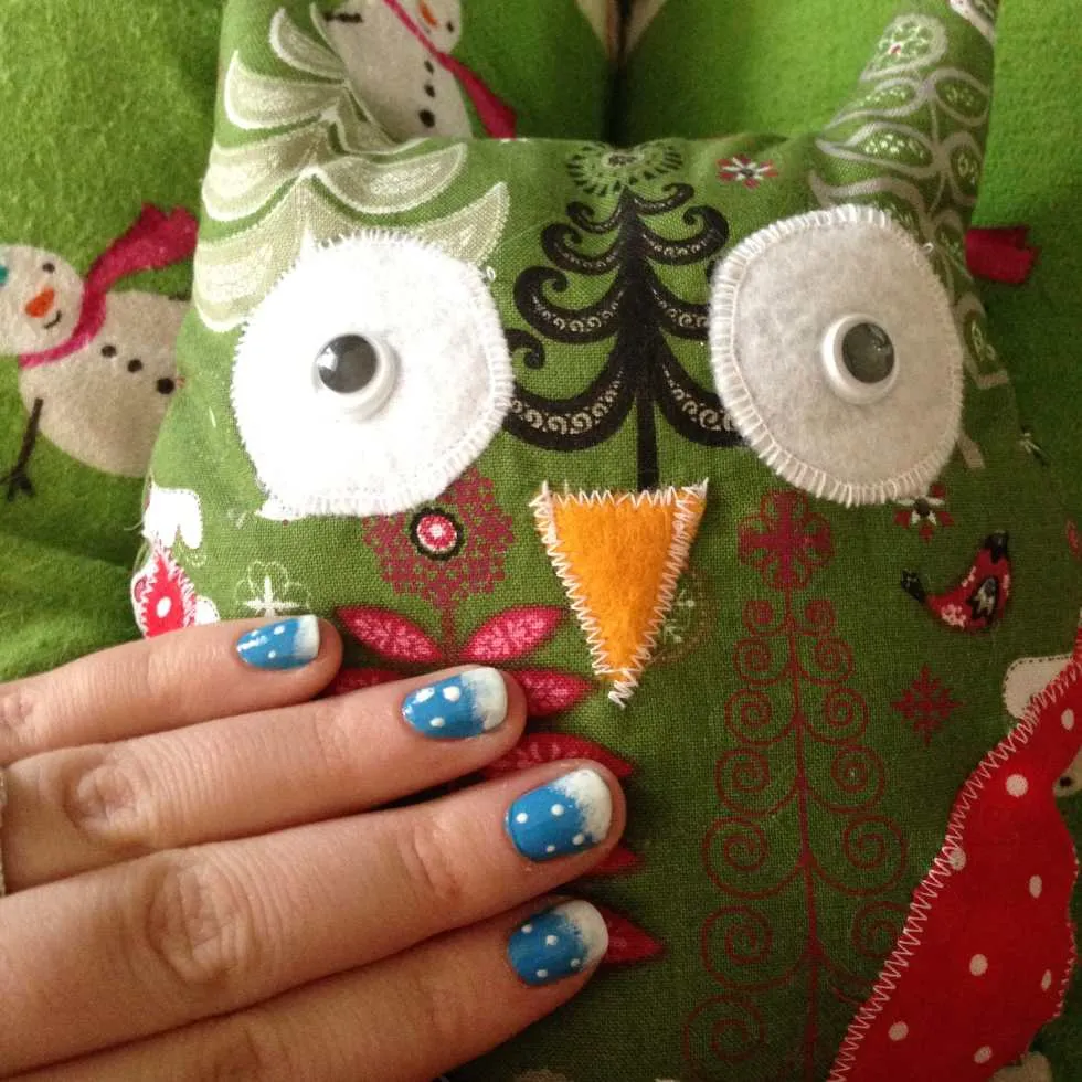 Eighth Day of Christmas: Winter Manicure