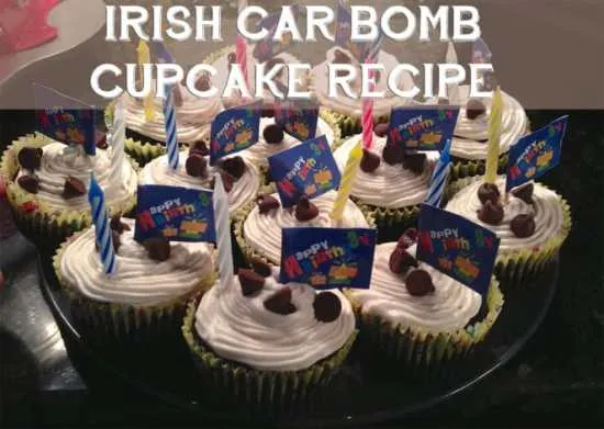 Irish Car Bomb Cupcake Recipe by