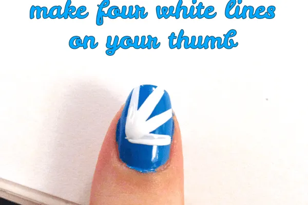 Nail Art: Feelin' Blue by