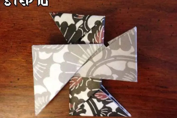 Origami with the Husband: Ninja Star
