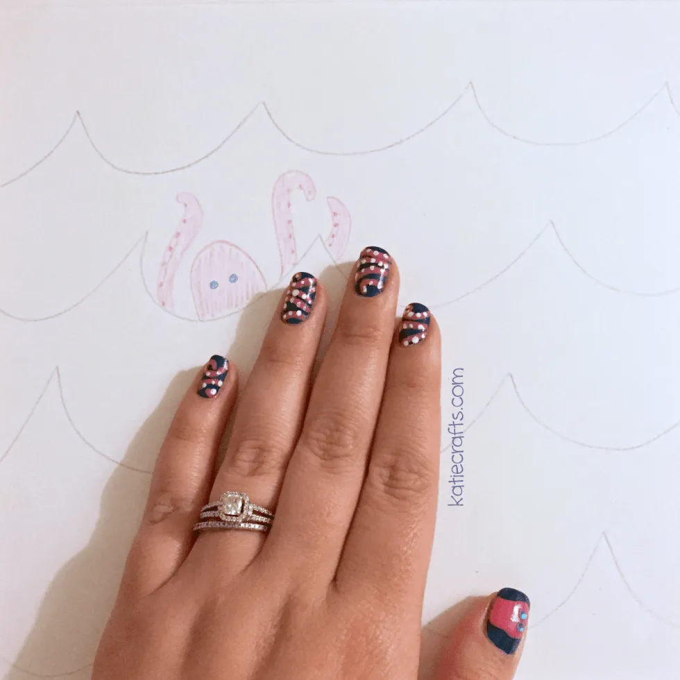 Octopus Nail Art Tutorial by