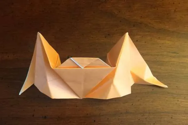 Origami Halloween Bat Tutorial