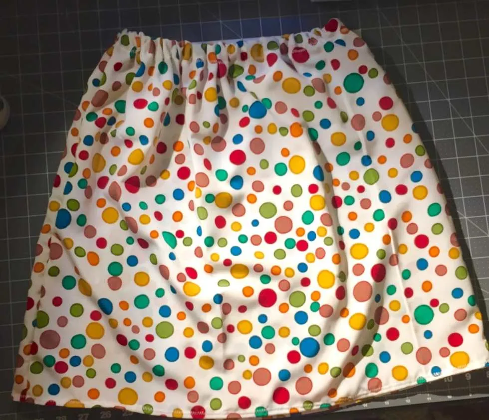 Quick Summer Skirt Tutorial by