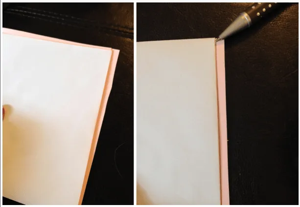 DIY Valentine's Cards by Katie Crafts; trace