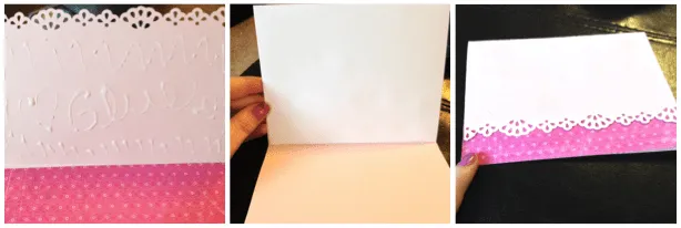 DIY Valentine's Cards by Katie Crafts; glue