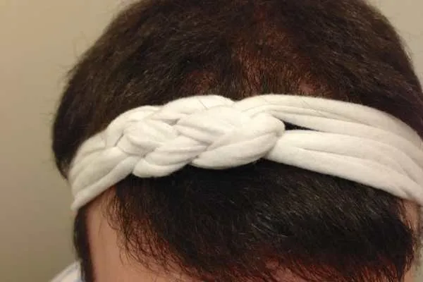DIY Knotted Headband Tutorial by