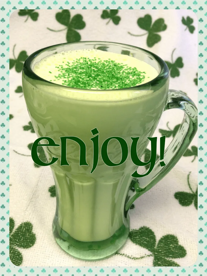 Shamrock Shake Recipe by