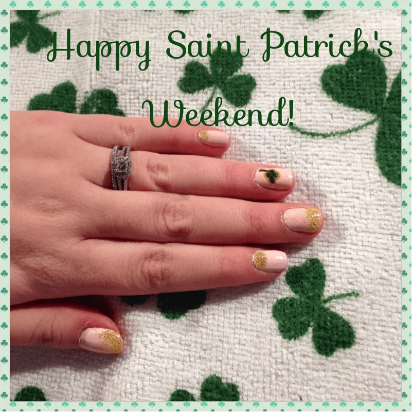 Nail Art: Classy Clovers by