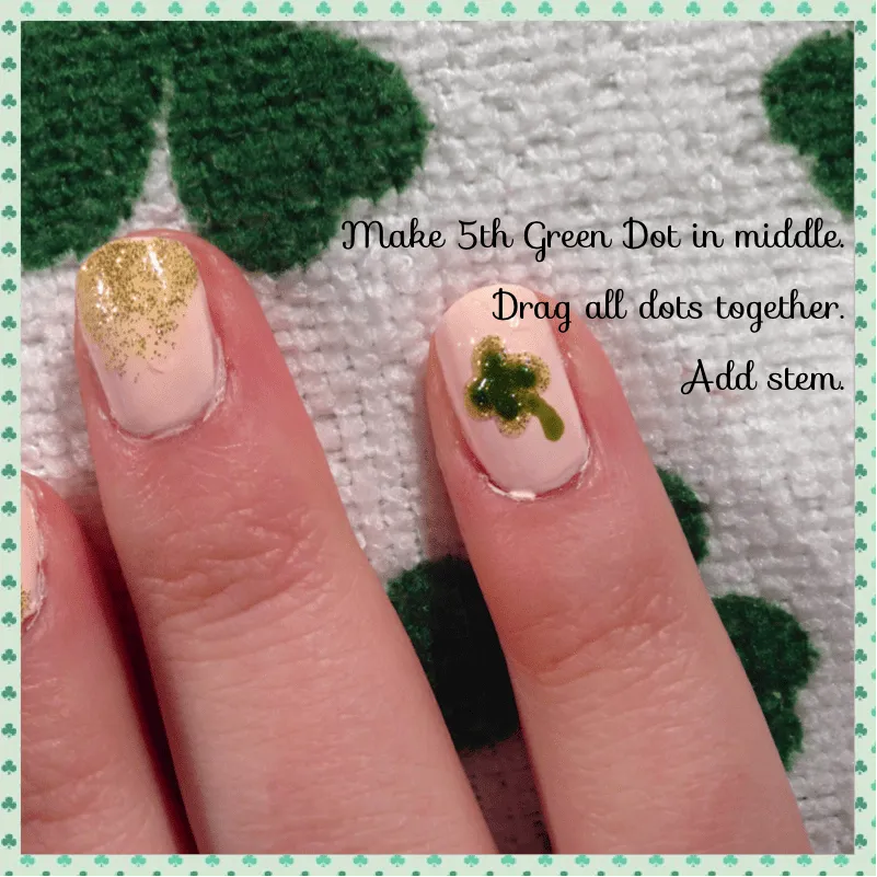 Nail Art: Classy Clovers by