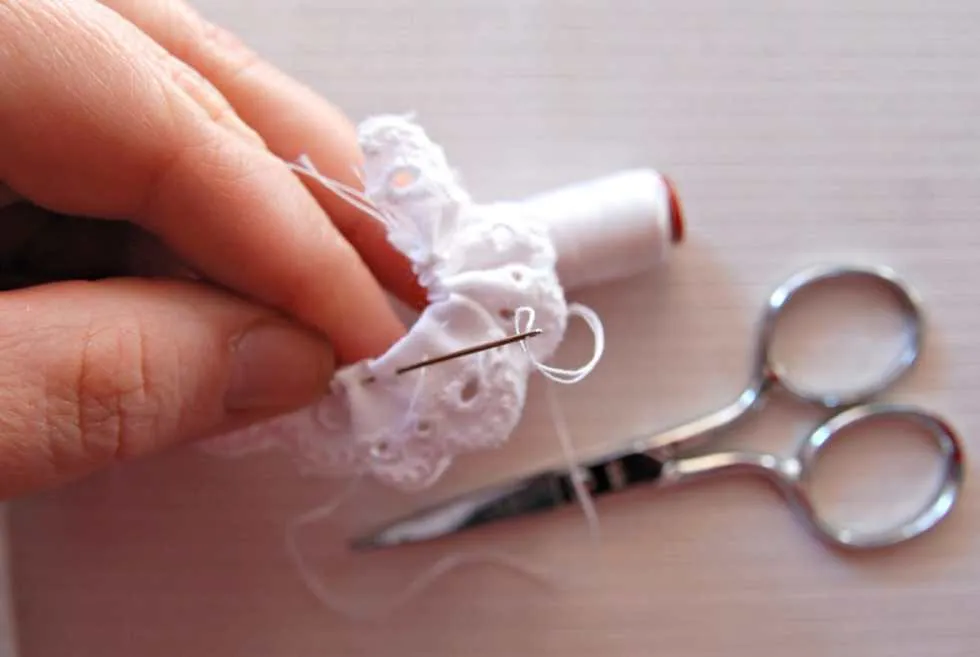 shirr lace