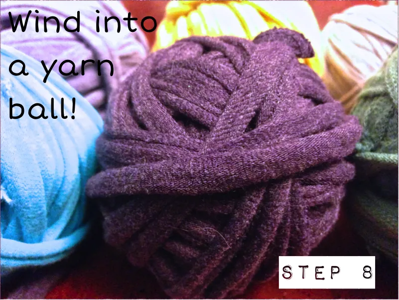 How To Make T-Shirt Yarn by