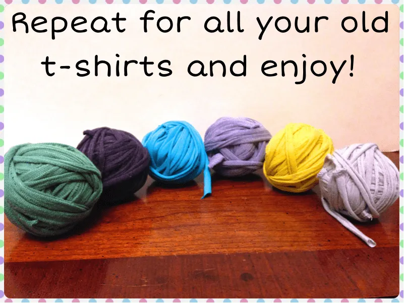 How To Make T-Shirt Yarn by