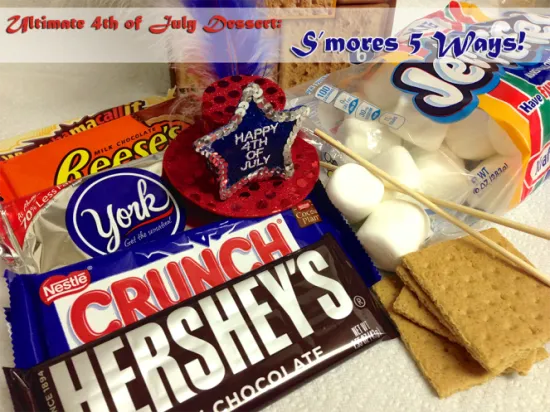 S'mores 5 Ways