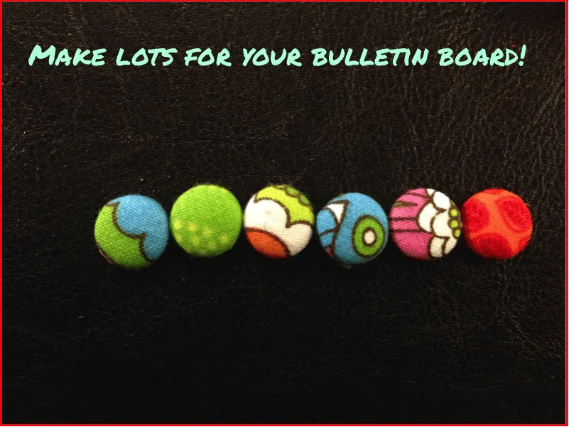 DIY Decorative Thumb Tacks by