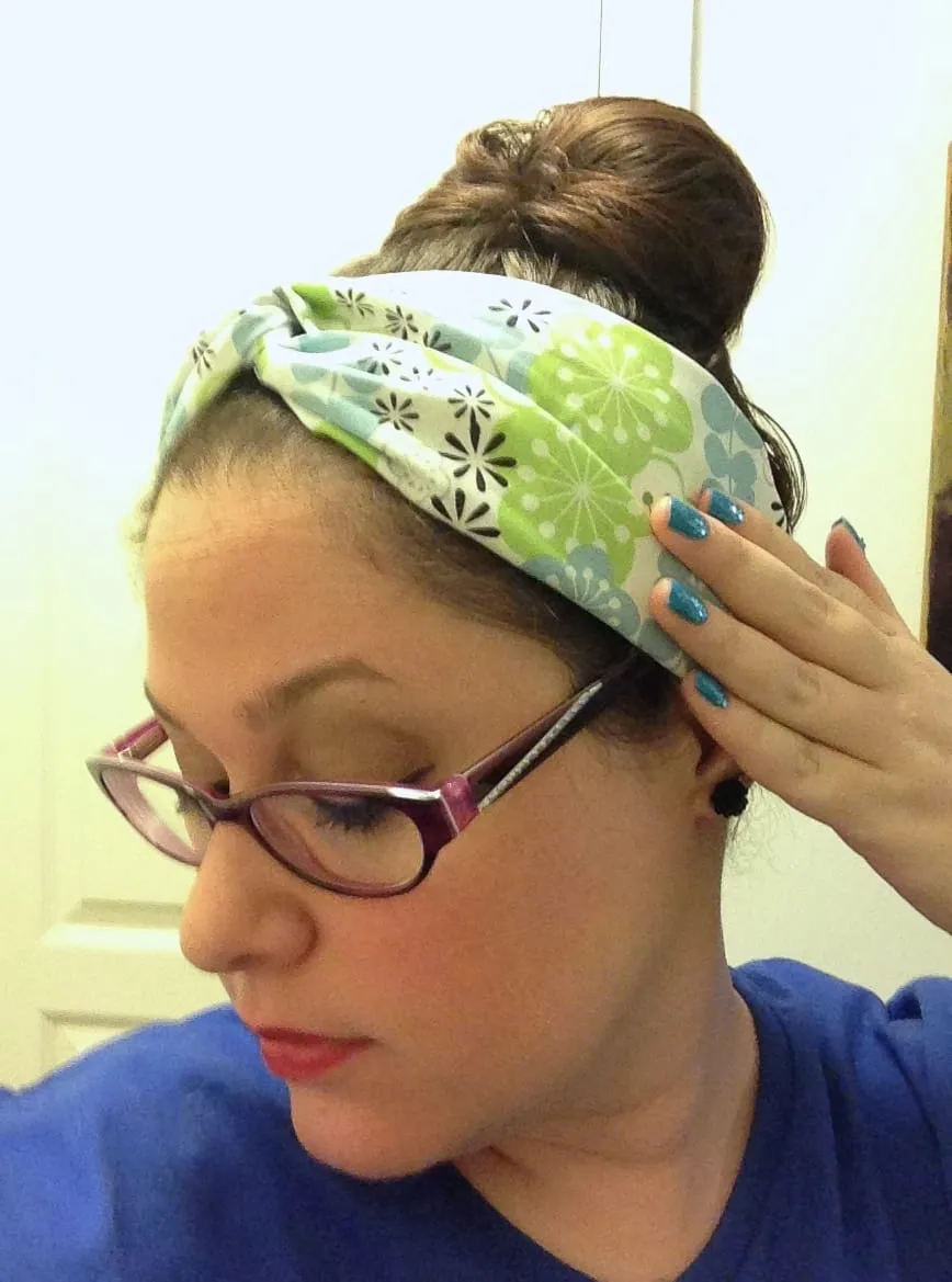 DIY Turban Headband Tutorial by
