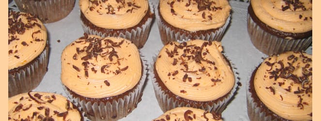 Orange Chocolate Cupcake Recipe by Katie Crafts; https://www.katiecrafts.com
