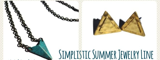 New Simplistic Summer Jewelry Line by Katie Crafts