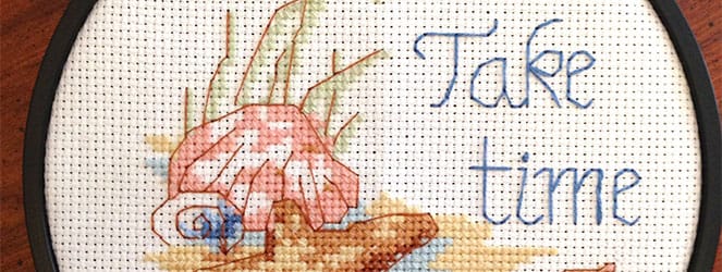 Needle Art Mysteries: Cross-Stitching on Katie Crafts; https://www.katiecrafts.com