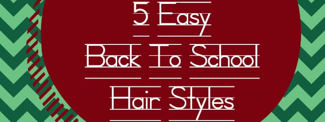 5 Easy Back To School Hair Styles on Katie Crafts; https://www.katiecrafts.com