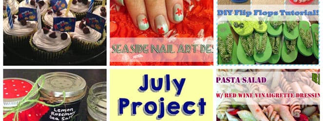 July Project Round Up on Katie Crafts; https://www.katiecrafts.com