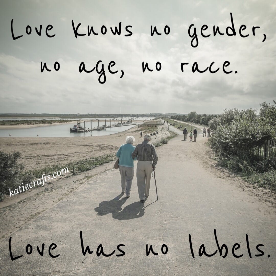 Words For Wednesday: Love Has No Labels on Katie Crafts; https://www.katiecrafts.com