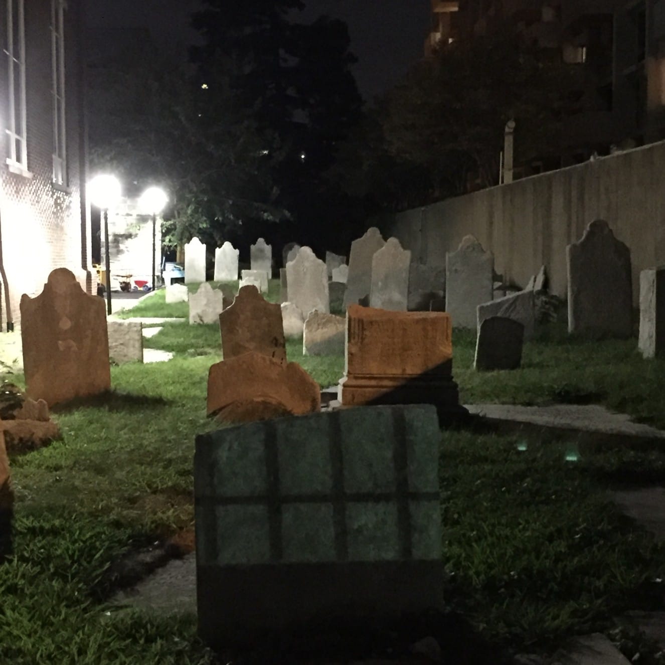 Wordless Wednesday: Spooky Graveyard on Katie Crafts; https://www.katiecrafts.com