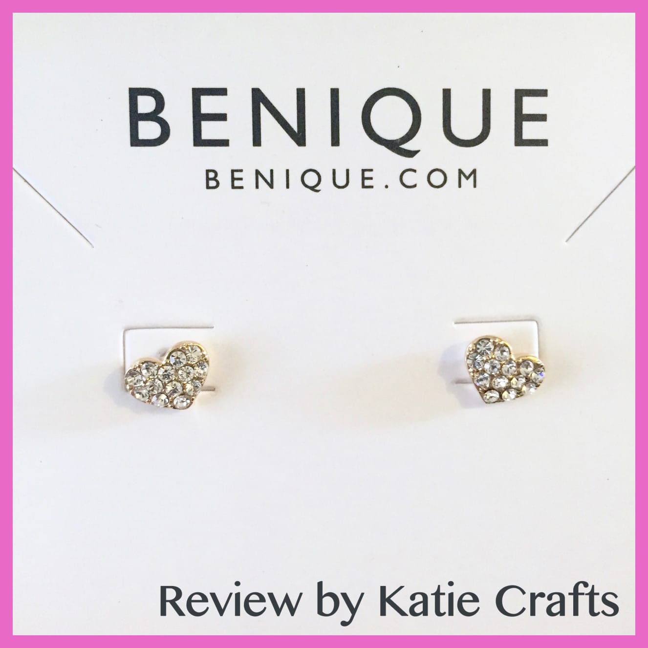 Benique Jewelry Review by Katie Crafts; https://www.katiecrafts.com